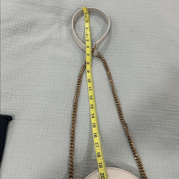 Saint Laurent Ivory Quilted Crossbody Bag - Picture 10 of 10